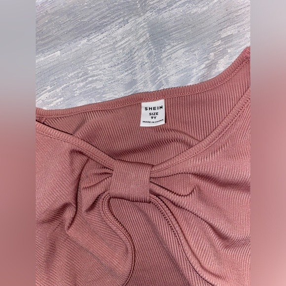 Girl Top Pink Shein 🌷🌷🌷 - Picture 1 of 2